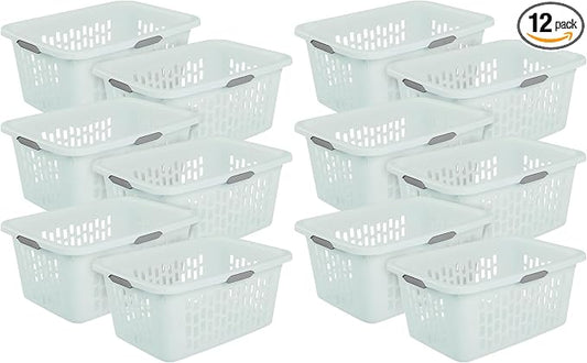 Sterilite Laundry Basket, Plastic Clothes Hamper, Large Rectangle Bin by Sterilite