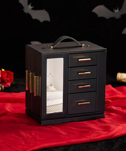 Homde Christmas Gifts Jewelry Box 360° Rotating, Necklace Earring Organizer - Image 8