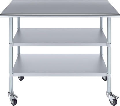 AmGood Stainless Steel Work Table - Image 2
