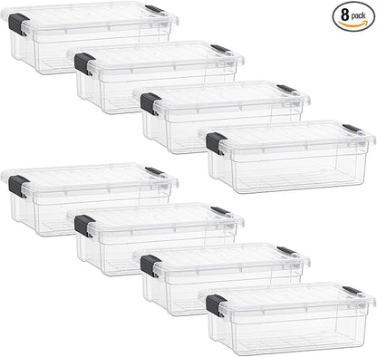 Superio Clear Storage Boxes by Superio