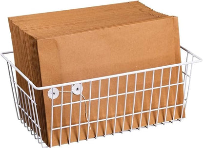 Wire Storage Basket Freezer Organizer Bins Metal Wire Baskets Organizer Storage - Image 3