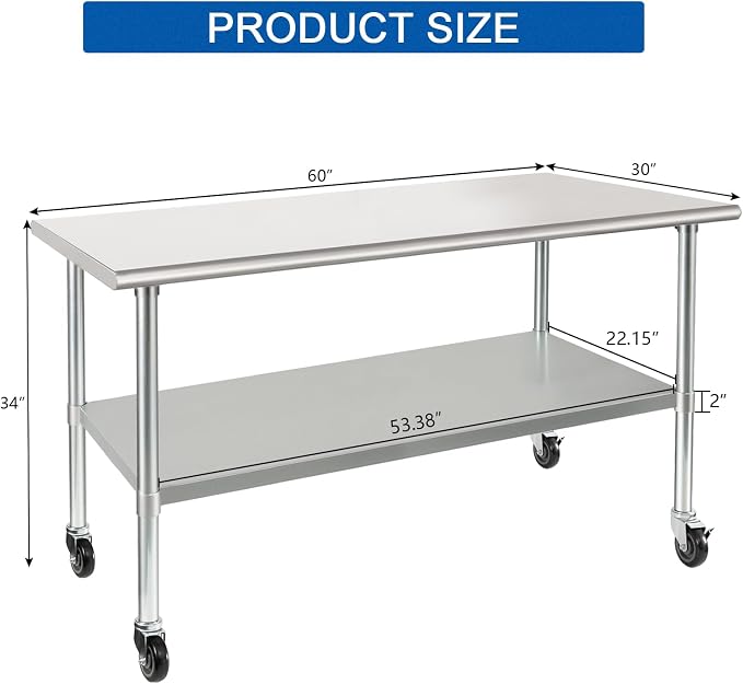 HARDURA Stainless Steel Table - Image 3