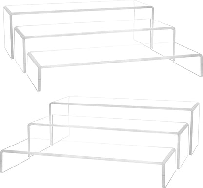 Large Acrylic Display Risers, 2 Set by Aminigram