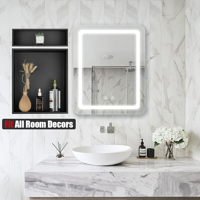 JQK Shower Niche No Tile Need, 304 Stainless Steel Recessed Shower Caddy - Image 8