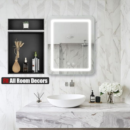 JQK Shower Niche No Tile Need, 304 Stainless Steel Recessed Shower Caddy - Image 8