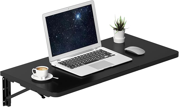 TEAMIX Wall Mounted Desk, Folding Table by TEAMIX