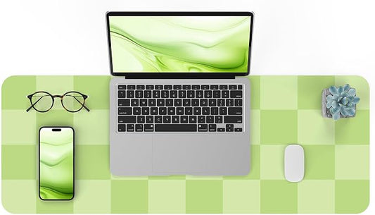 Non-Slip Desk Pad, Mouse Pad, Waterproof PU Leather Desk Protector, Large Desk by AFIING