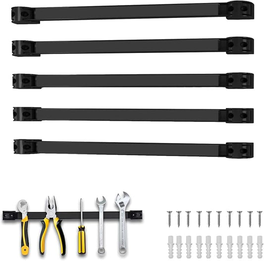 5 Pack Magnetic Tool Holder, Magnetic Strips Tool Magnet Bar PVC Coated by SDLDEER