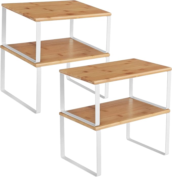 SONGMICS Cabinet Organizer Shelf, Kitchen Storage, Spice Rack, Expandable by SONGMICSbySONGMICSHOME