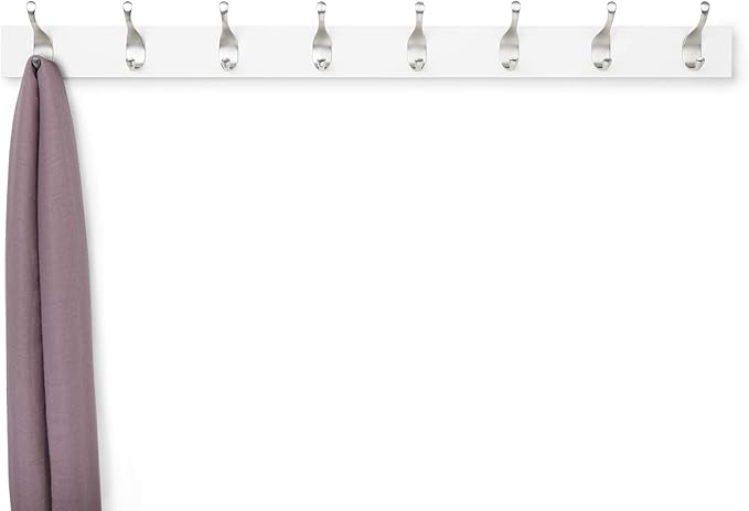 Amazon Basics Wall Mounted Modern Coat Rack - Image 3