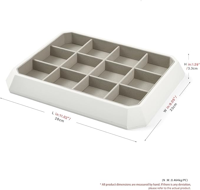 PU Leather Jewelry Organizer Tray - Image 7