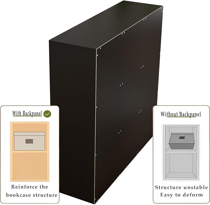 9-Cube Storage Shelf Bookcase - Image 5