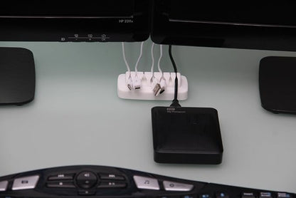 Heaviest Cable Organizer on The Market! Compact and Weighted Desktop Cord - Image 3