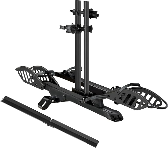 E-Bike Rack with Ramp, Hitch 2 Bike Rack, 200 lbs Capacity Electric Bike Carrier by YoungElectric