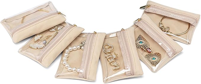 Vlando Travel Jewelry Bags, Jewelry Pouch Bag by VLANDO