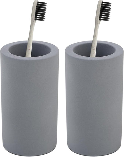 2Pcs Diatomite Toothbrush Holder by Coengwui