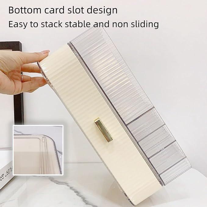 Makeup Organizer with Drawers Stackable Skincare Cosmetic Makeup organization - Image 2