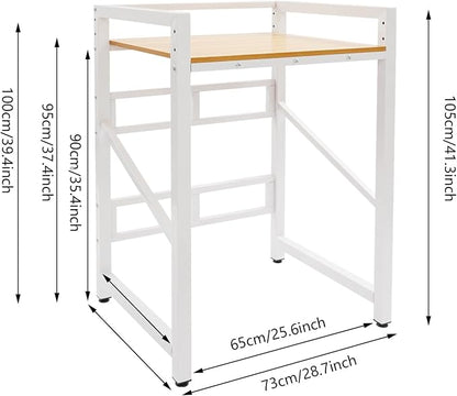 Over The Washer and Dryer Storage Shelf, Height Adjustable Washer Dryer - Image 3