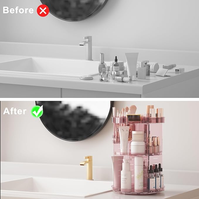 360 Rotating Makeup Organizer - Image 6