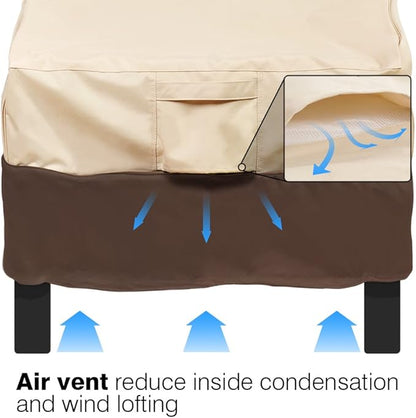 Vailge Patio Chair Covers, Lounge Deep Seat Cover, Heavy Duty and Waterproof - Image 7