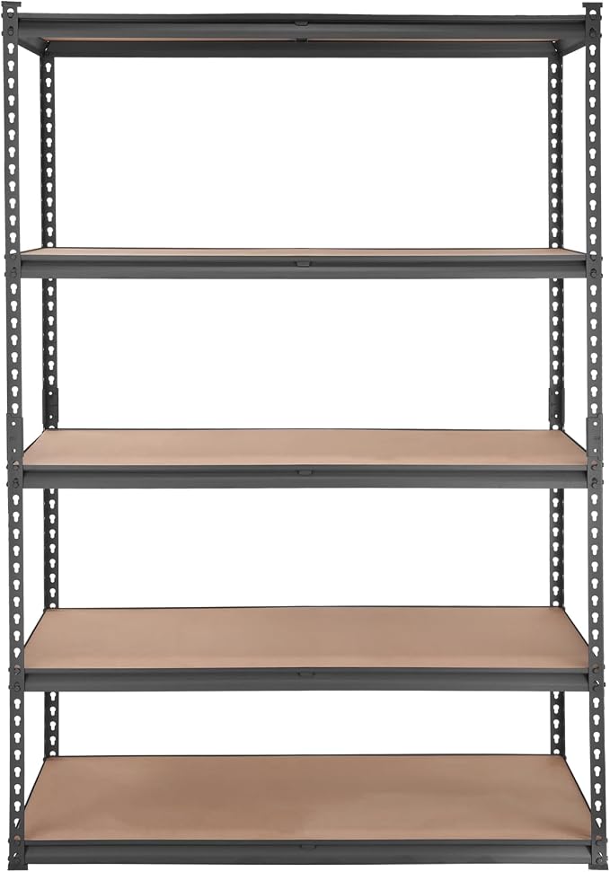 VEVOR Storage Shelving Unit, 5-Tier Adjustable Storage Shelves, Metal Shelves - Image 9