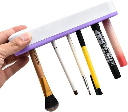 2 PCS Multi-Purpose Cosmetic Storage Box, Desktop Organizers Silicone Make Up - Image 4