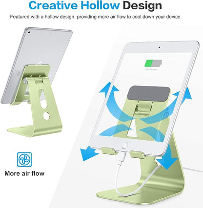 OMOTON Adjustable Tablet Stand for Desk, Upgraded Longer Arms for Greater - Image 5