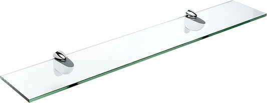 Spancraft Glass H-6x12-Chrome Heron Glass Shelf by Spancraft