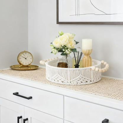 Handwoven Storage Basket Organizer - Image 4