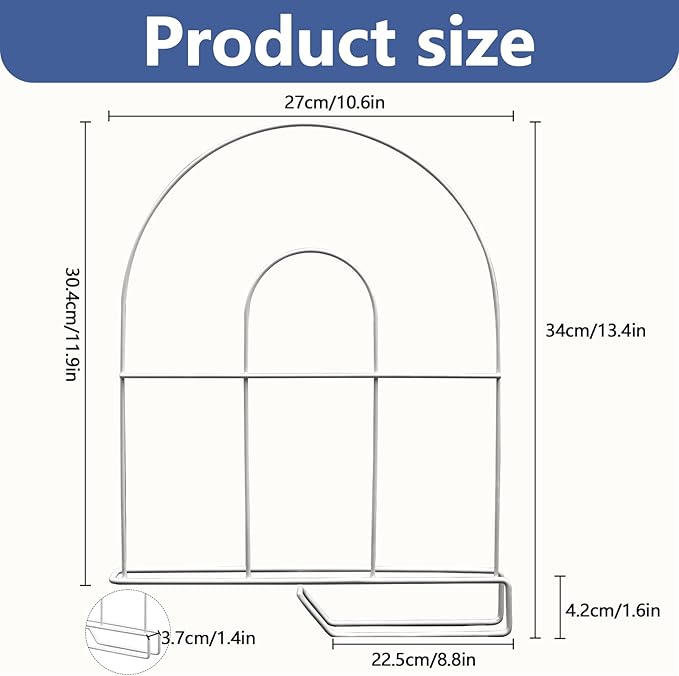 8-Pack 12" Tall Shelf Dividers - Image 2