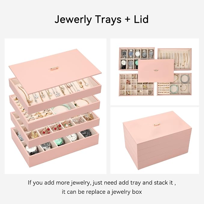 Voova Stackable Jewelry Organizer Tray - Image 3