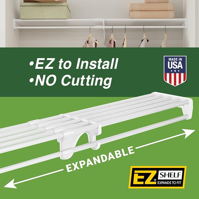 EZ Shelf Expandable Closet Kit - Image 3