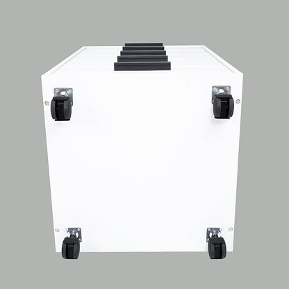 5-Drawer Rolling Under Desk Storage Cart - Image 10