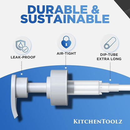 kitchentoolz 1 Gallon Jug with Pump - Image 3