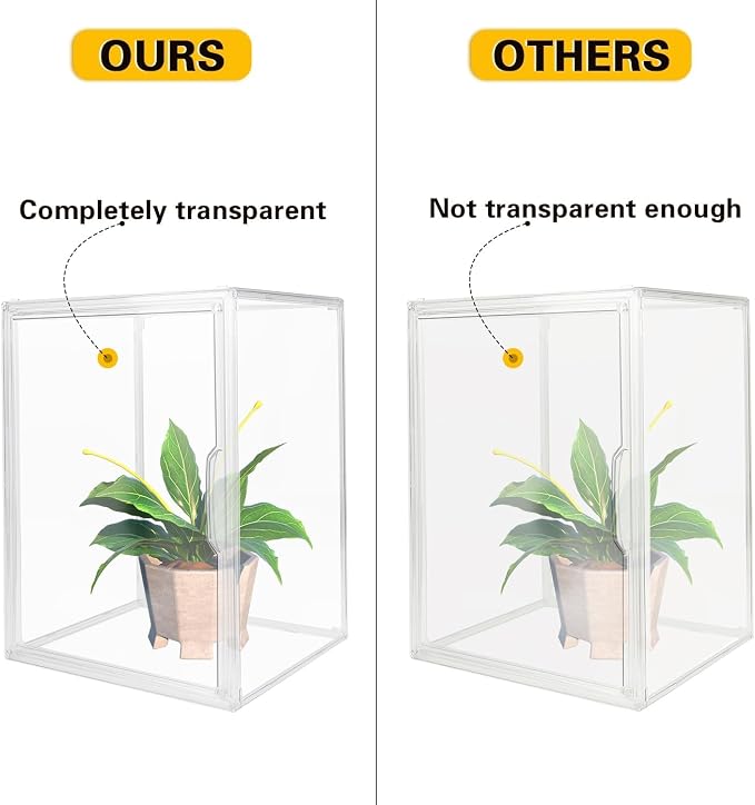 Clear Stackable Plastic Storage Bins - Image 4