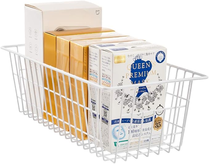 Wire Storage Basket Freezer Organizer Bins Food Storage Baskets - Image 6