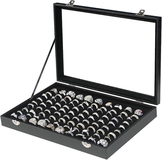 Coward Ring Organizer Jewelry Box by FocusOnJewelryDisplay15yrs