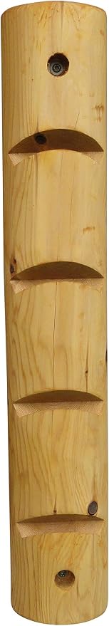 4-Place Longboards/Skateboard Log Rack, Vertical Snowboard Wall Mount, Indoor - Image 2