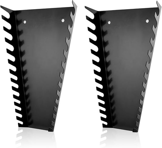 ALOANES 26-Slot Metal Wrench Organizer, Heavy Duty Wrench Organizer Tray by Aloanes