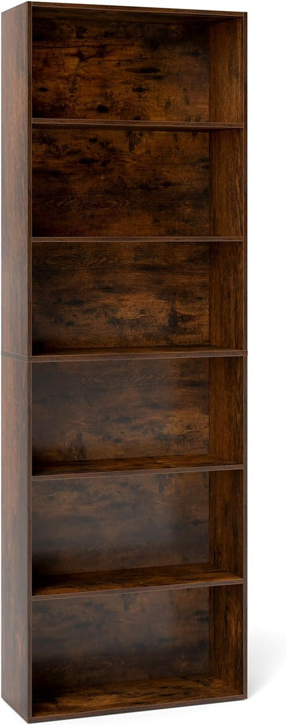 Tangkula 6-Tier Bookcase, 70” Tall Freestanding Bookshelf - Image 9