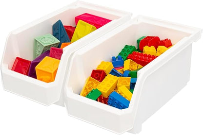Large Plastic Containers for Organizing and Storage Bins for Closet, or Pantry - Image 8