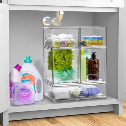 Sorbus Acrylic Storage Containers - Image 2