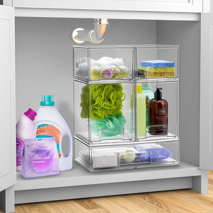 Sorbus Acrylic Storage Containers - Image 2