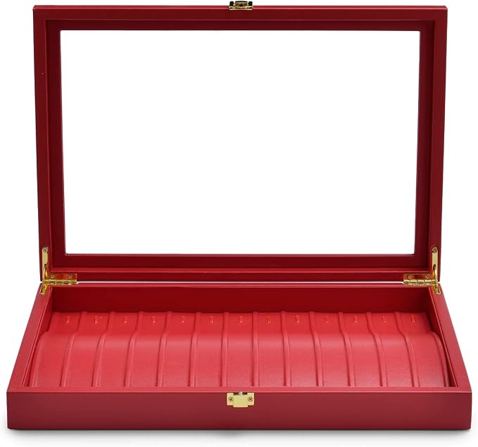 Oirlv Luxury Leather Necklace Bracelet Organizer Tray by Oirlv
