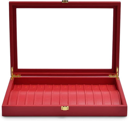 Oirlv Luxury Leather Necklace Bracelet Organizer Tray by Oirlv