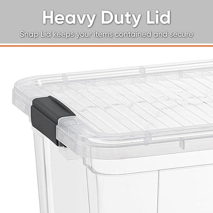 Superio Clear Storage Bins - Image 4