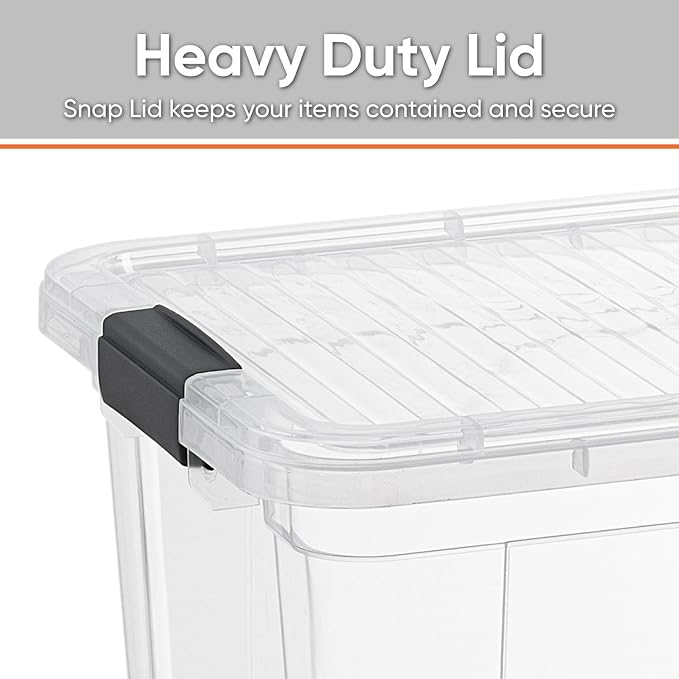 Superio Small Clear Storage Box - Image 4