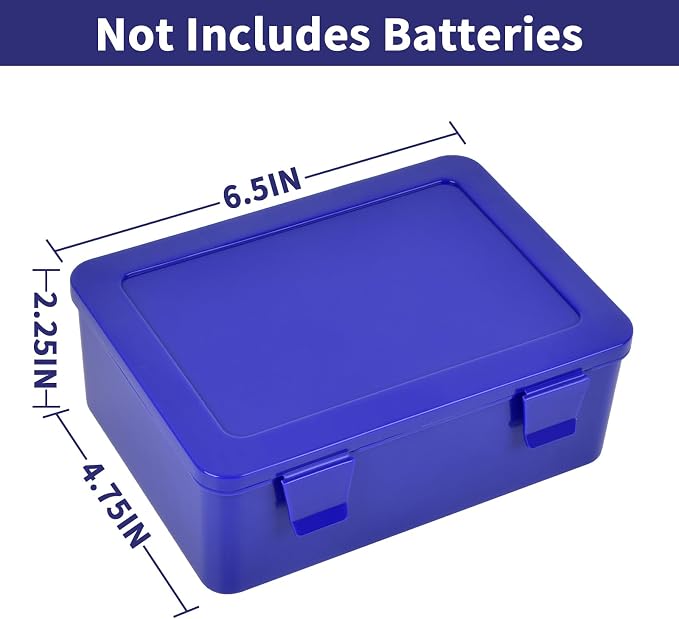FULLCASE Battery Storage Organizer Holder Holds 54 AA AAA Batteries, Box Cases - Image 3