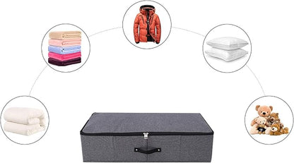 Omygarden 2PCS Foldable Under Bed Storage Box - Image 5