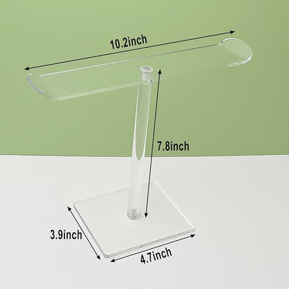 Bigfety Acrylic Headband Holder, Hair Accessories Organizer Clear Stand - Image 3